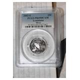 PCGS Graded 2002-S Silver Quarter