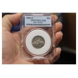 A Grade PR70 DCAM 1999-S Quarter