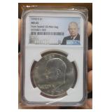 NGC Graded 1978-D Ike Dollar