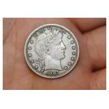 A 1907 Barber Quarter