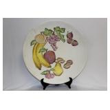A Decorative Ceramic Fruit Plate
