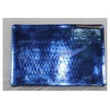 A Handmade Blenko Blue Glass Block