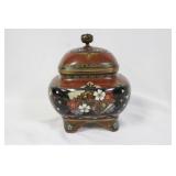 A Japanese Meijing Period Cloisonne Incense Burner