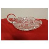 American Brilliant Cut Crystal Candy Dish