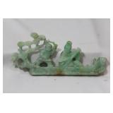 Antique/Vintage Chinese Jadeite Boat