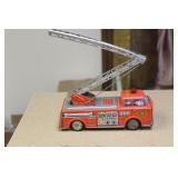 Metal Toy Fire Truck