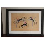 A Framed Disney's Animal Kingdom Lodge Print