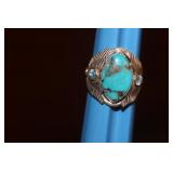 Sterling and Turquise Ring