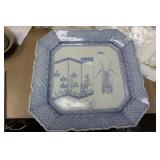 Antique Large Japanese Imari Square Tray