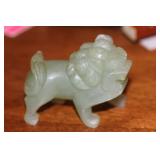 Vintage Chinese Jade Lion