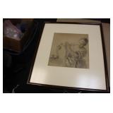 Vintage/Antique Pencil Drawing