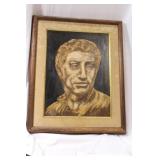 Oil on Masonite Board