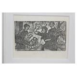 After Jacopo Bassano Woodcut