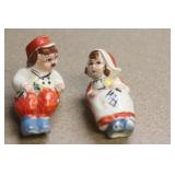 Dutch Motief Salt and Pepper Shakers