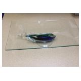 Art Glass Fish Counter Table