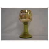 A Gilted Glass Goblet
