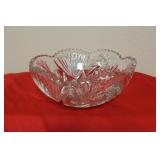 American Brilliant Cut Crystal Bowl