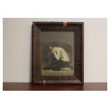 A Print/Etching/Photograph of a Nude Lady