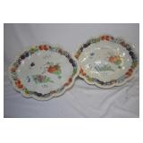 Lot of 2, most likely Chinese Plates