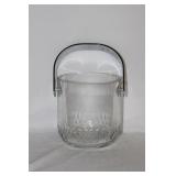 A Cut Glass Crystal Ice Bucket