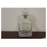 A Vintage Kosta Crystal Etched Decanter