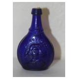 Jenny Lind Cobalt Blue Small Glass Bottle