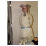 Antique German Porcelain Doll