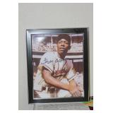 Signed Hank Aaron Photograph