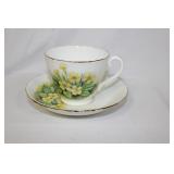 An Adderley Bone China Cup and Saucer