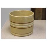 Unmarked Roseville Pottery Container