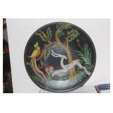 Hand Painted Terracotta Plate