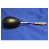 A Sterling Handle Wooden Sock Darner