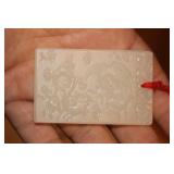 Carved Jade or Hardstone Pendant