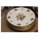 Set of 9 Royal Worcester 'Dorchester' Plates