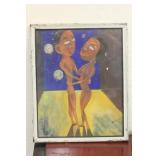 Psychedelic Pastel Nude Alien Dancers