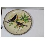 A Vintage Artist Signed Handpainted Plate