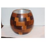 Wood Container with Tin Insert