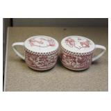 English? Salt and Pepper Shakers