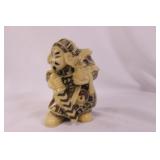 A Chinese Resin Warrior