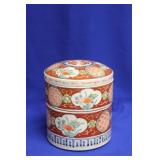 A Japanese Imari Stacking Container