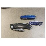 Lot of 3 Utilities Knives
