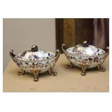 Pair of Davenport Gravy Bowls