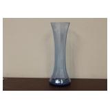 A Teal Blue Colour Cylinder Vase