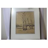 A Drawing/Etching/Painting by Adrienne Cyr