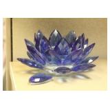 Artglass Lotus Candle Holder?