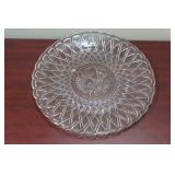 A Pressed Glass Platter