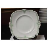 A Paragon China, England Square Porcelain Plate