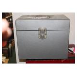Metal Porta-File File Box