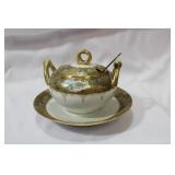 A Japanese Kutani Container