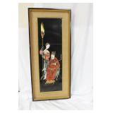 A Chinese Painting on Tiles